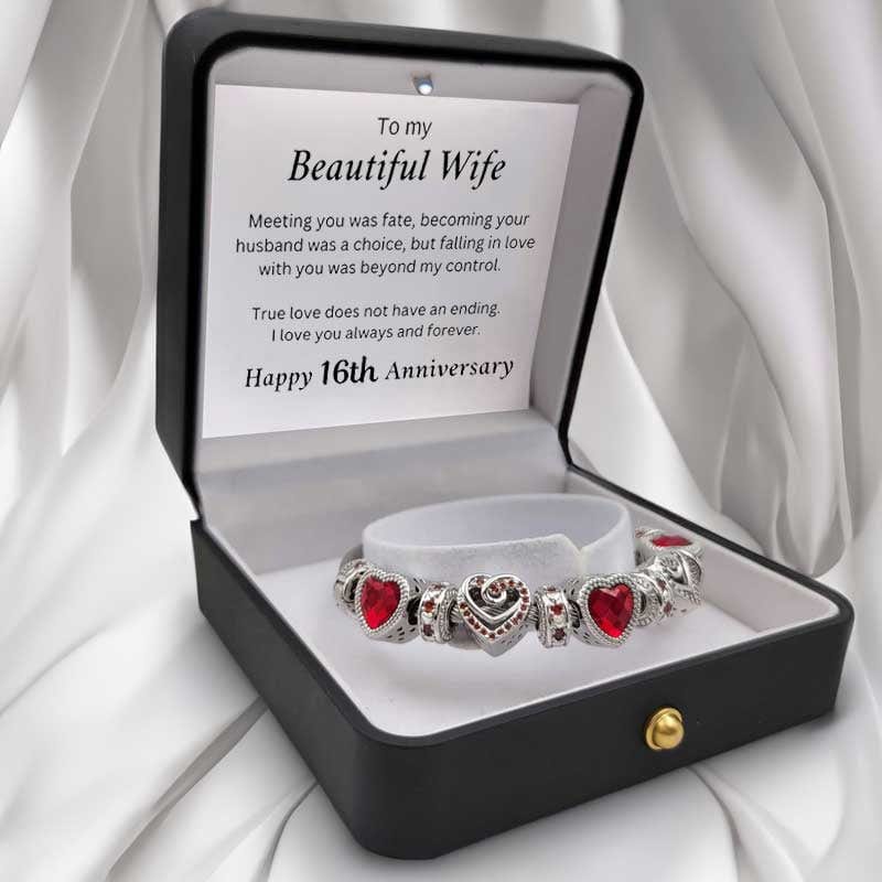 To my Wife - Anniversary Bracelet by Year
