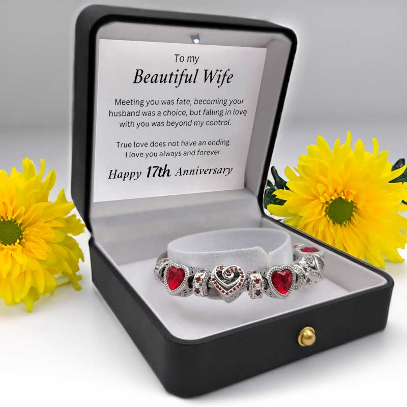 To my Wife - Anniversary Bracelet by Year
