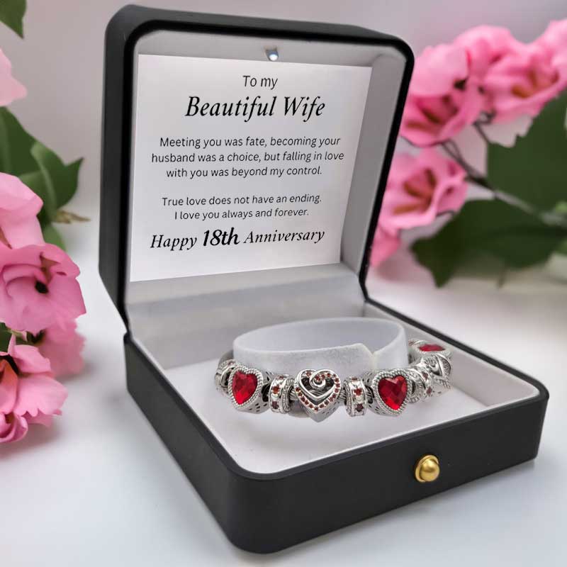 To my Wife - Anniversary Bracelet by Year