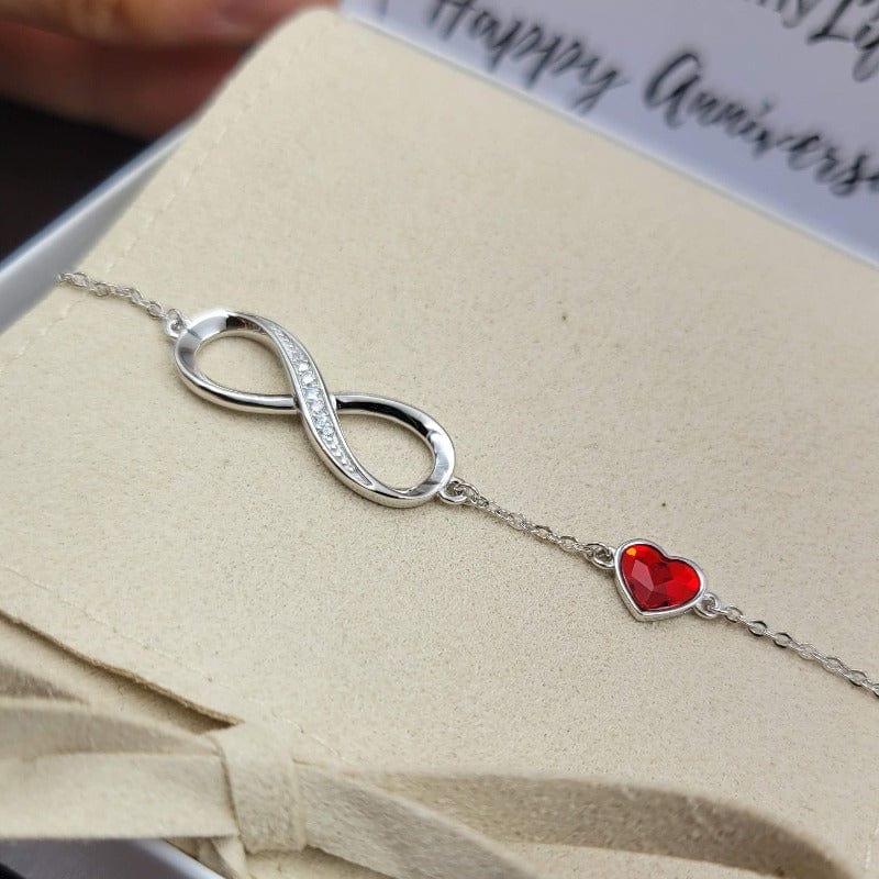 My Beautiful Wife - Sterling Silver Anniversary Bracelet