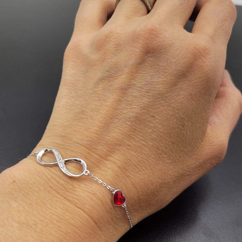 My Beautiful Wife - Sterling Silver Anniversary Bracelet
