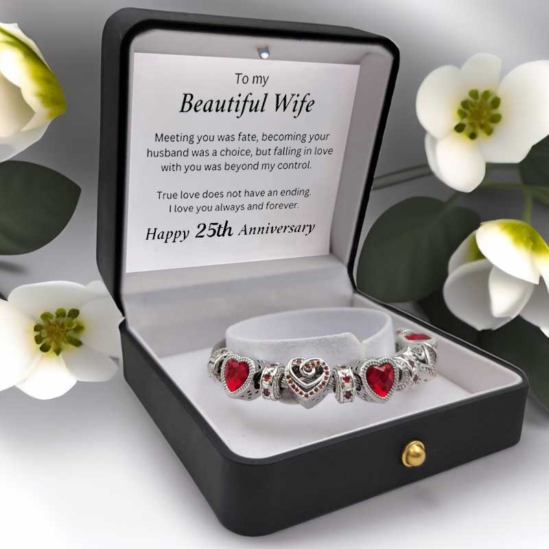 To my Wife - Anniversary Bracelet by Year