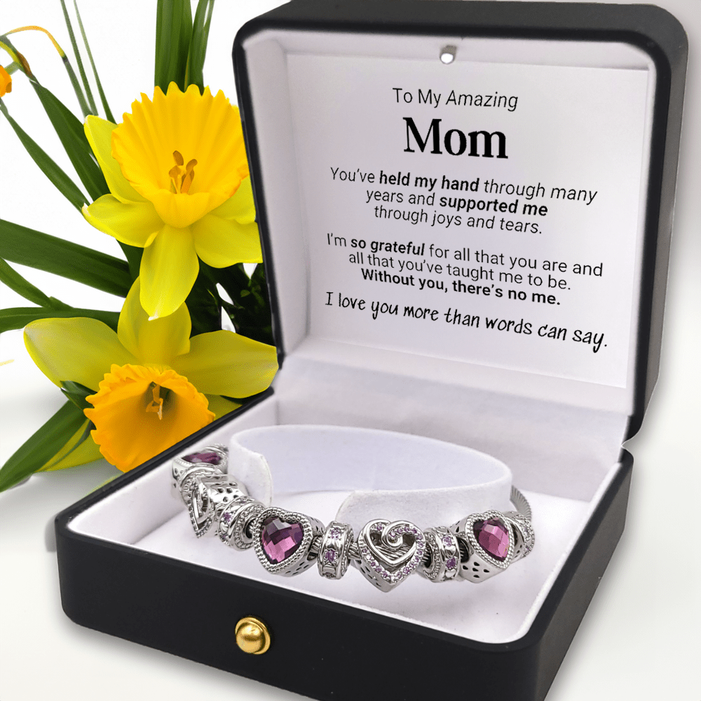 To My Mom - Without You There's No Me - Bracelet