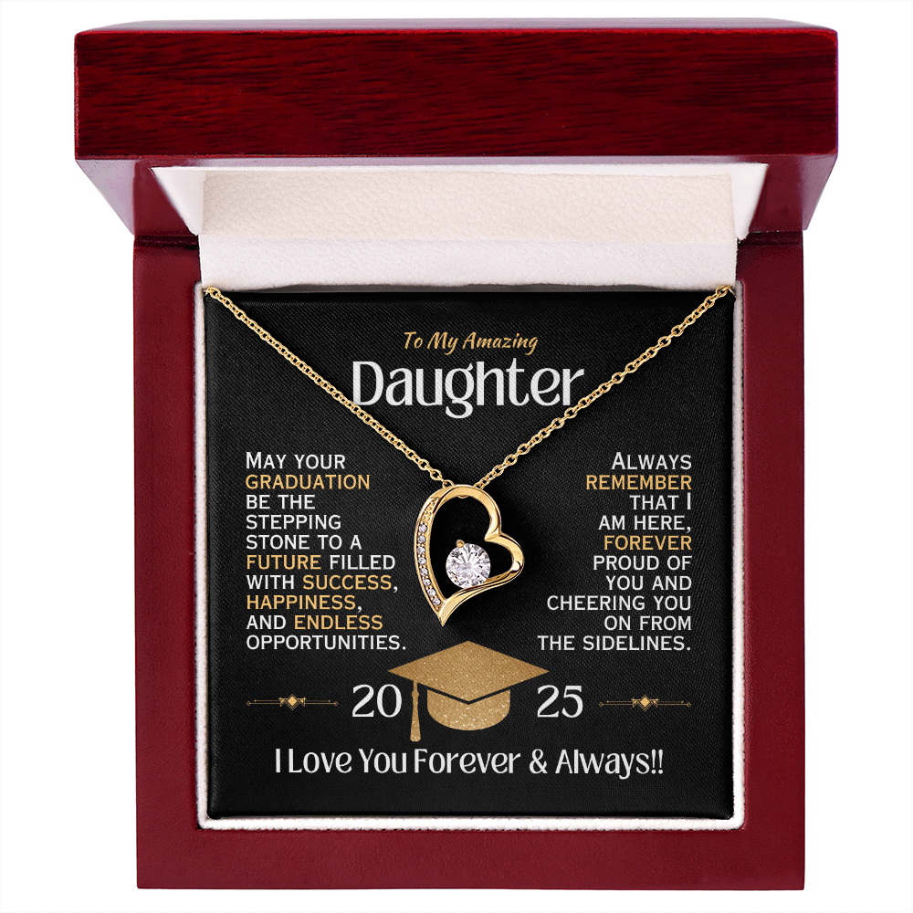 My Amazing Daughter - Graduation Necklace - 2025
