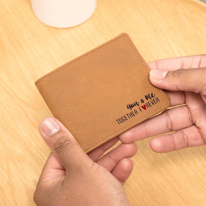 Together Forever Leather Wallet