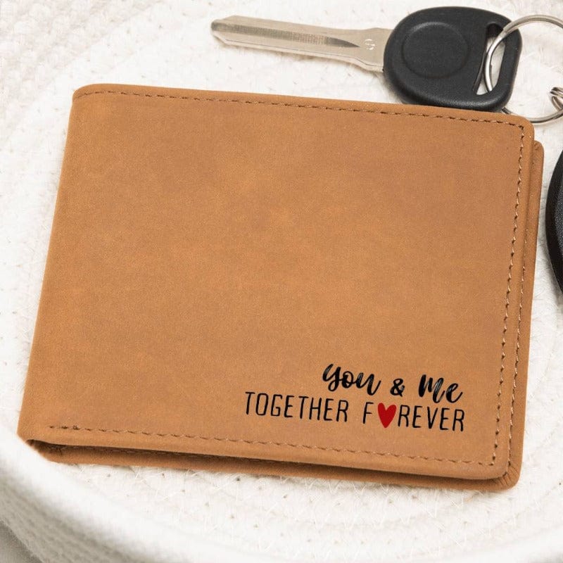Together Forever Leather Wallet