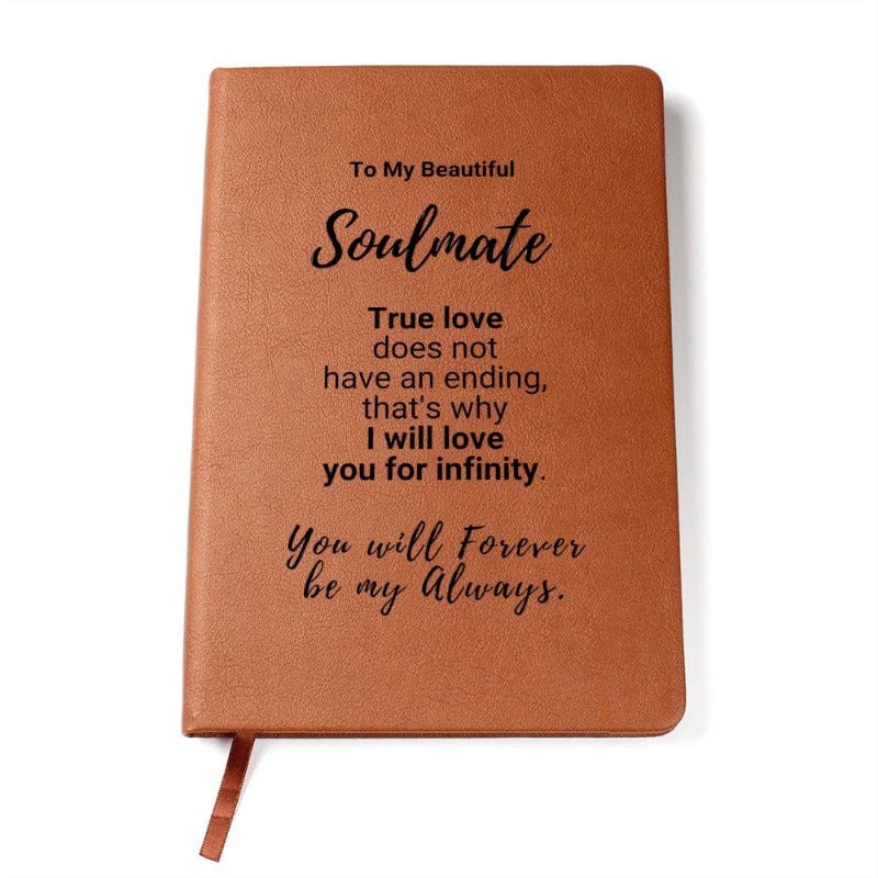 Infinite Love - Leather Journal - Soulmate