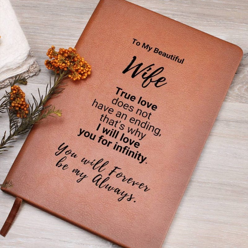Infinite Love - Leather Journal