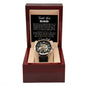 Thank You Dad - Deluxe Openwork Watch
