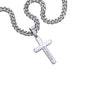 My Brilliant Grandson - Personalized Graduation Cross Necklace - 2025