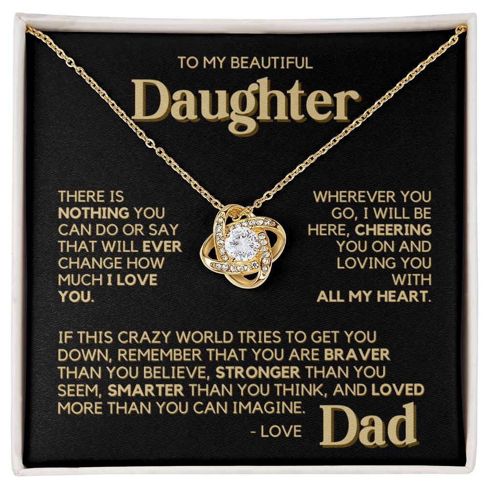 To My Daughter - My World - Necklace
