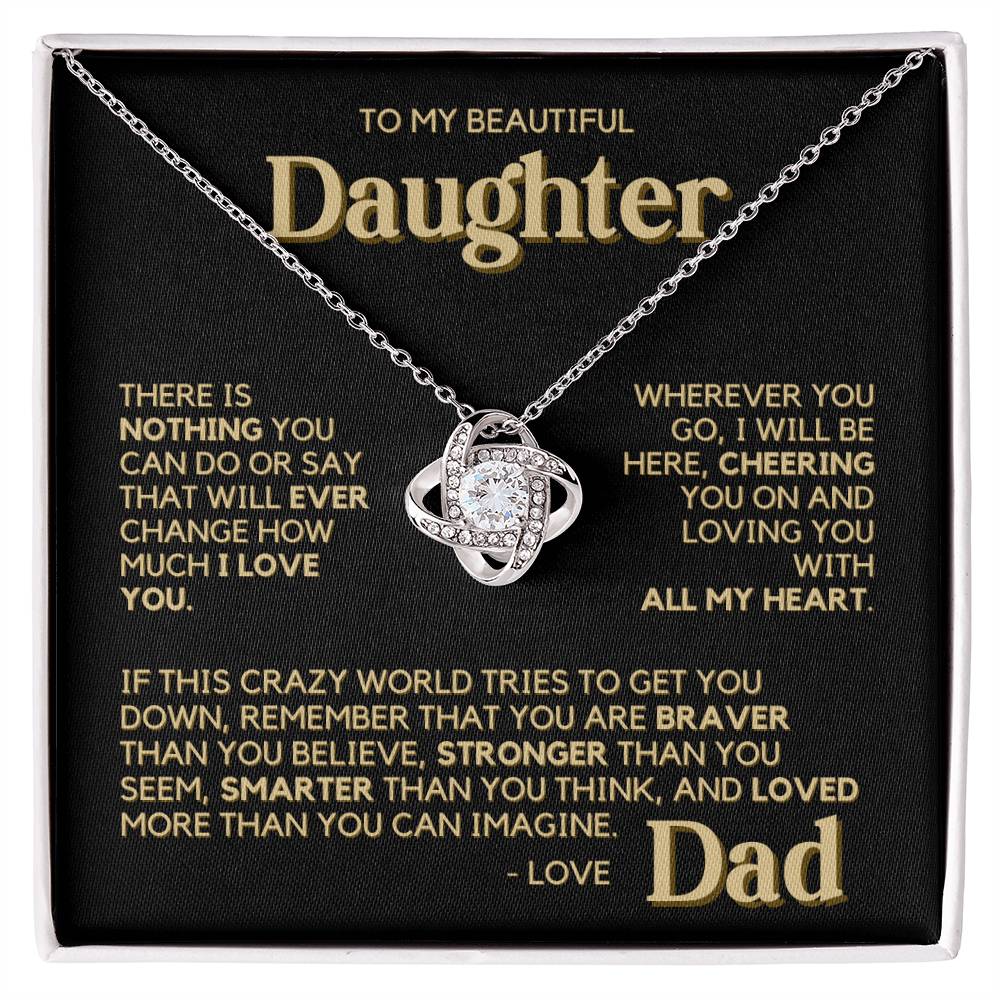 To My Daughter - My World - Necklace