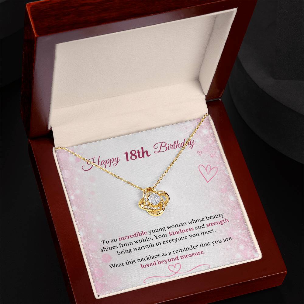 Happy 18th Birthday Necklace