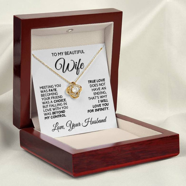 To My Wife - Infinite Love - Necklace