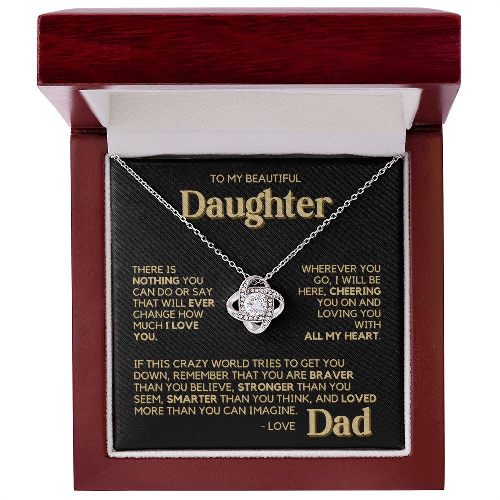 To My Daughter - My World - Necklace