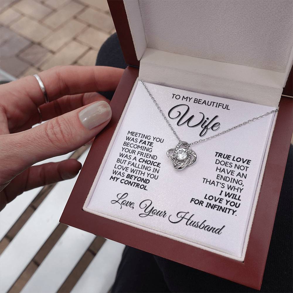 To My Wife - Infinite Love - Necklace