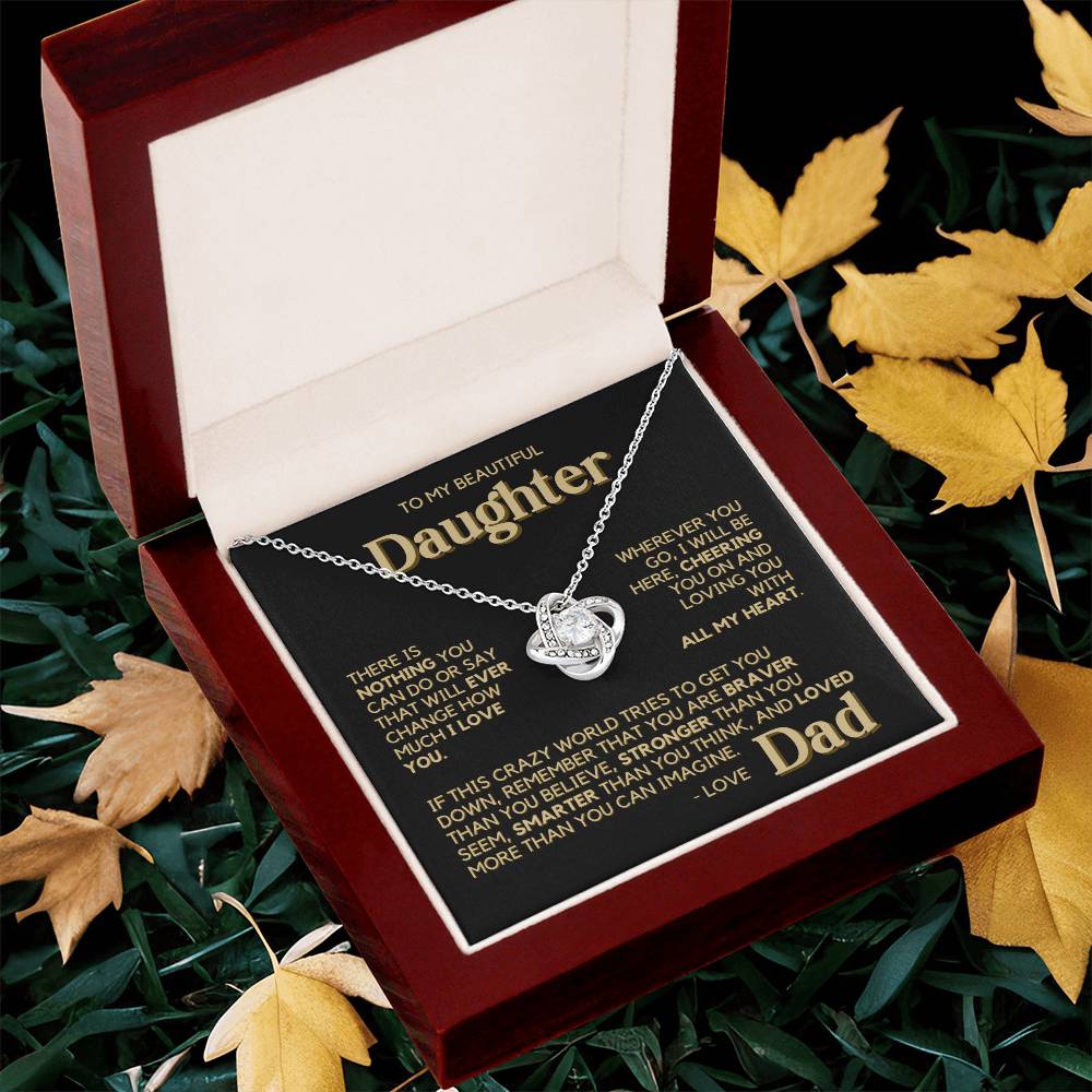 To My Daughter - My World - Necklace