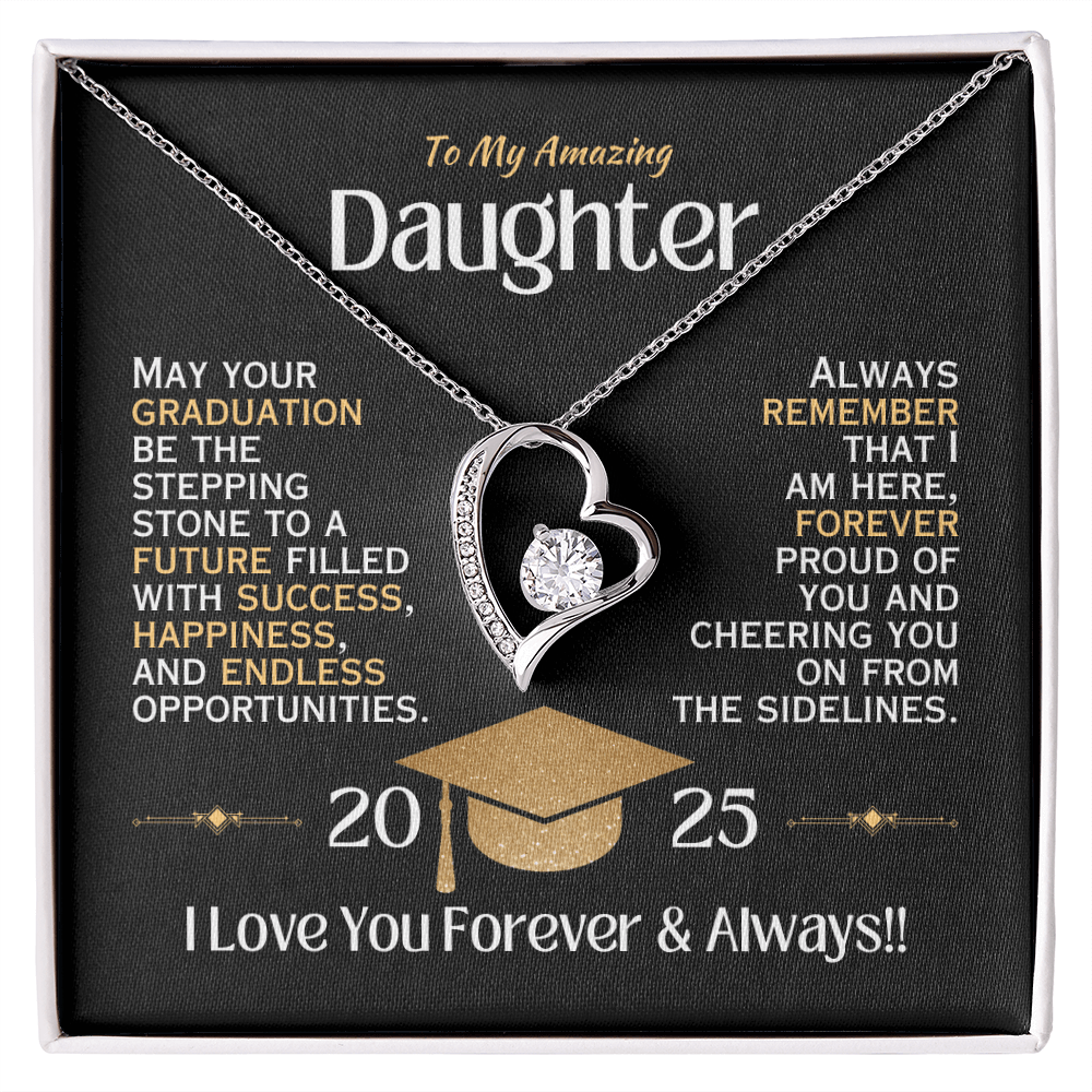 My Amazing Daughter - Graduation Necklace - 2025