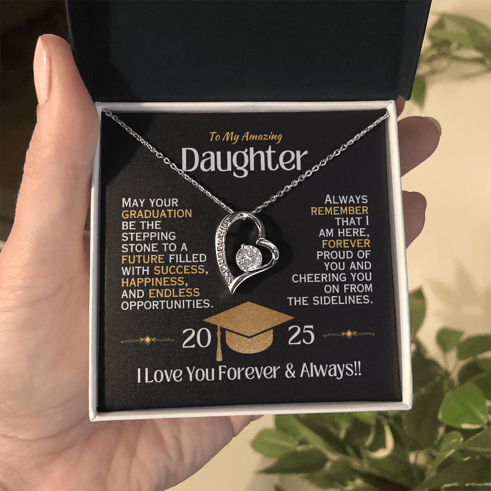 My Amazing Daughter - Graduation Necklace - 2025