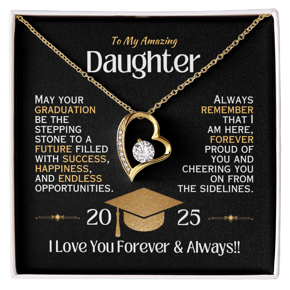 My Amazing Daughter - Graduation Necklace - 2025