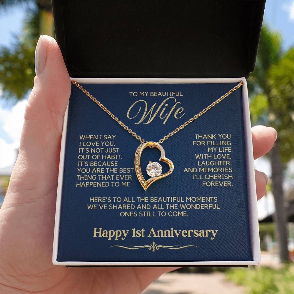 1st Anniversary Necklace