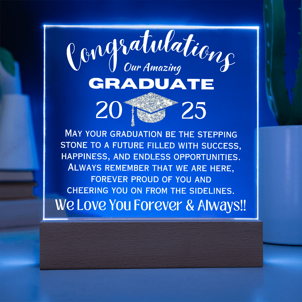 Our Amazing Graduate Acrylic Plaque 2025