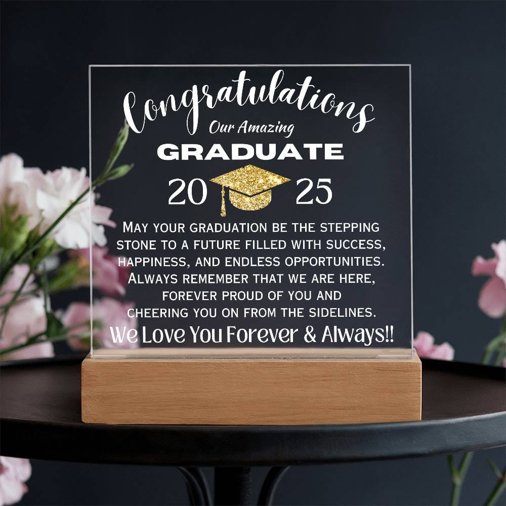 Our Amazing Graduate Acrylic Plaque 2025