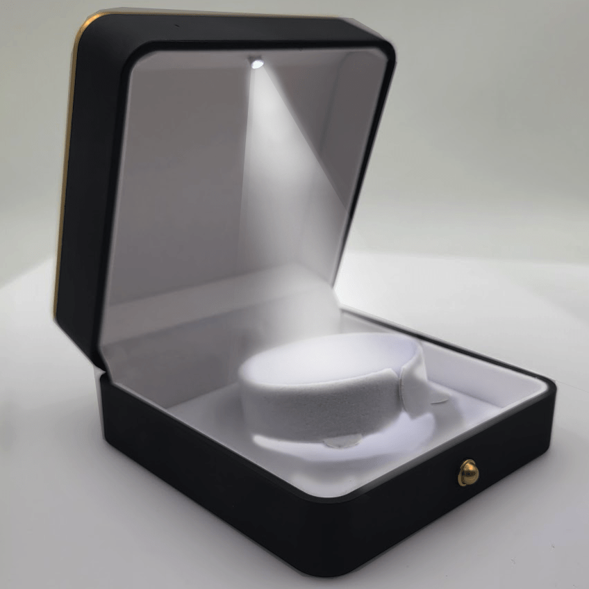 Caja de lujo con luz LED