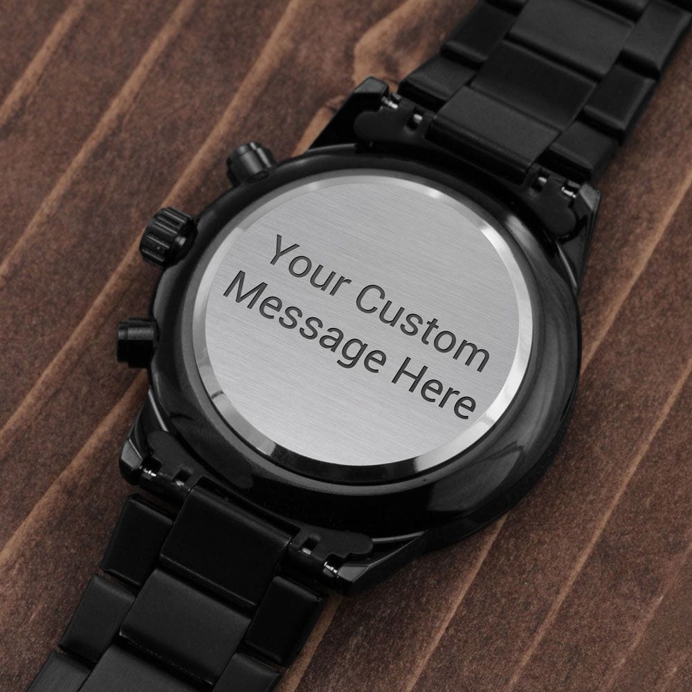 Personalized Engravable Men's Watch