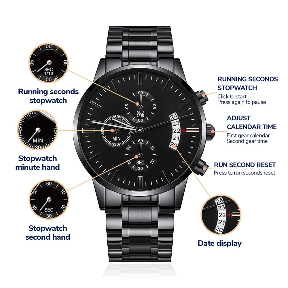 Personalized Engravable Men's Watch