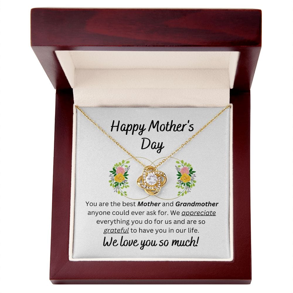 Happy Mother's Day - Best Mother And Grandmother - Necklace