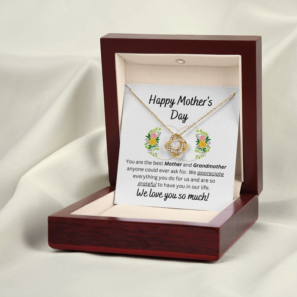 Happy Mother's Day - Best Mother And Grandmother - Necklace