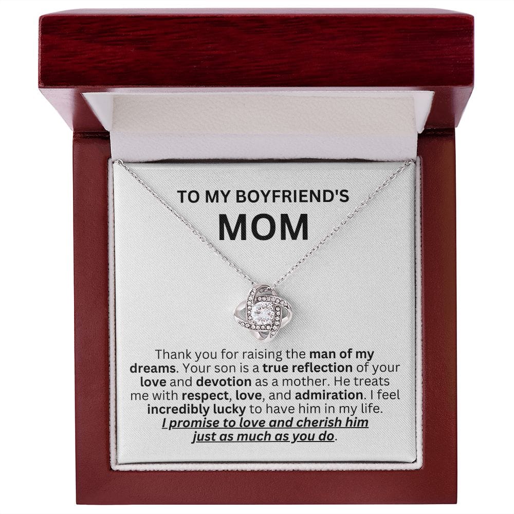 To My Boyfriend's Mom - I Am Incredibly Lucky - Necklace