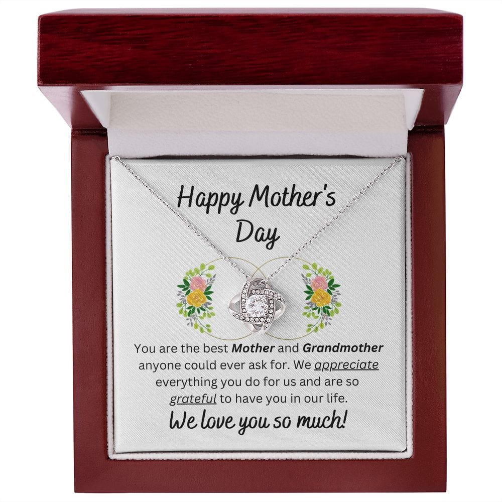 Happy Mother's Day - Best Mother And Grandmother - Necklace