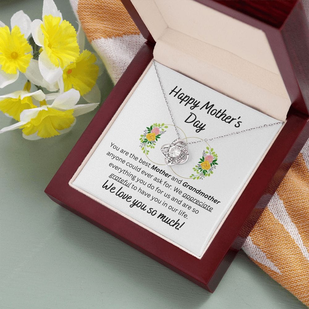 Happy Mother's Day - Best Mother And Grandmother - Necklace