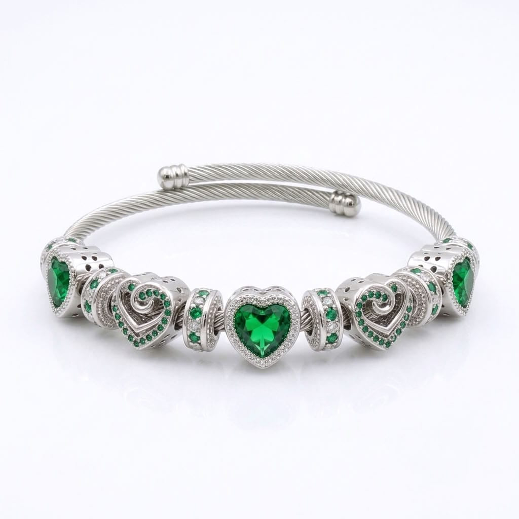 To My Wife - You Are The Best Thing Bracelet - Green