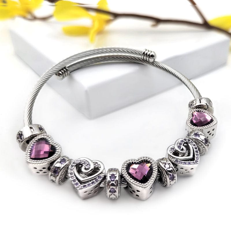 Cherished Hearts™ Birthstone Bracelet