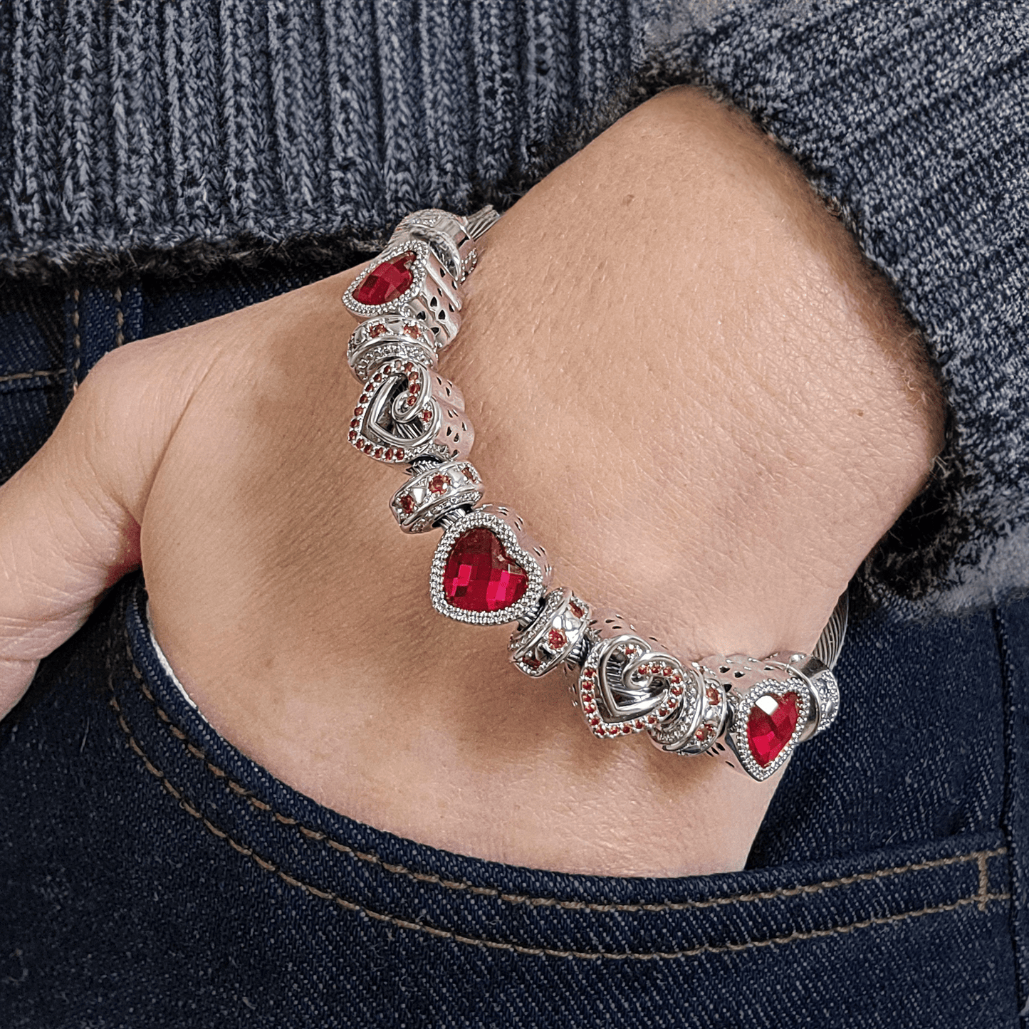 10th Anniversary Bracelet Gift for Wife