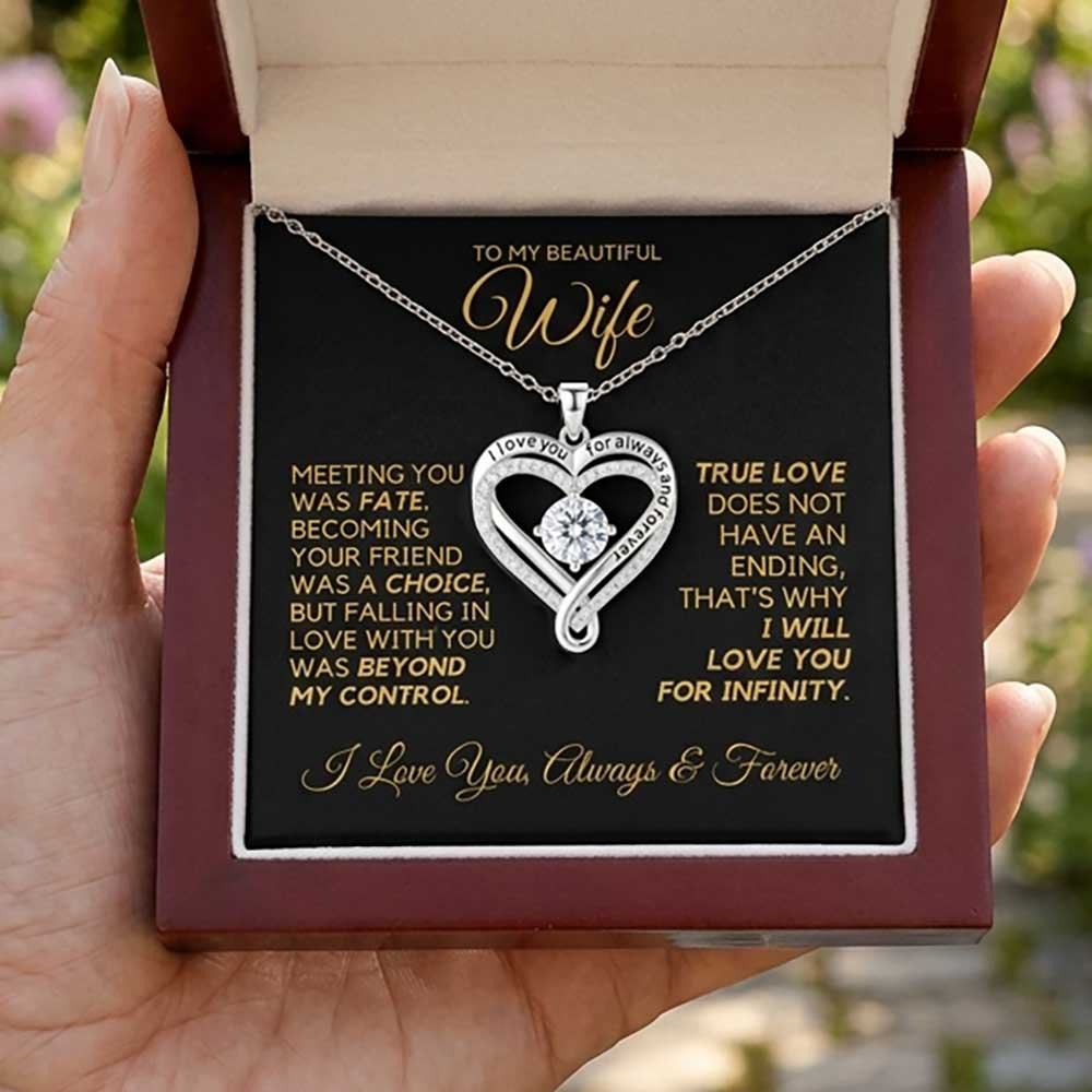 To My Wife - Eternal Love - Necklace