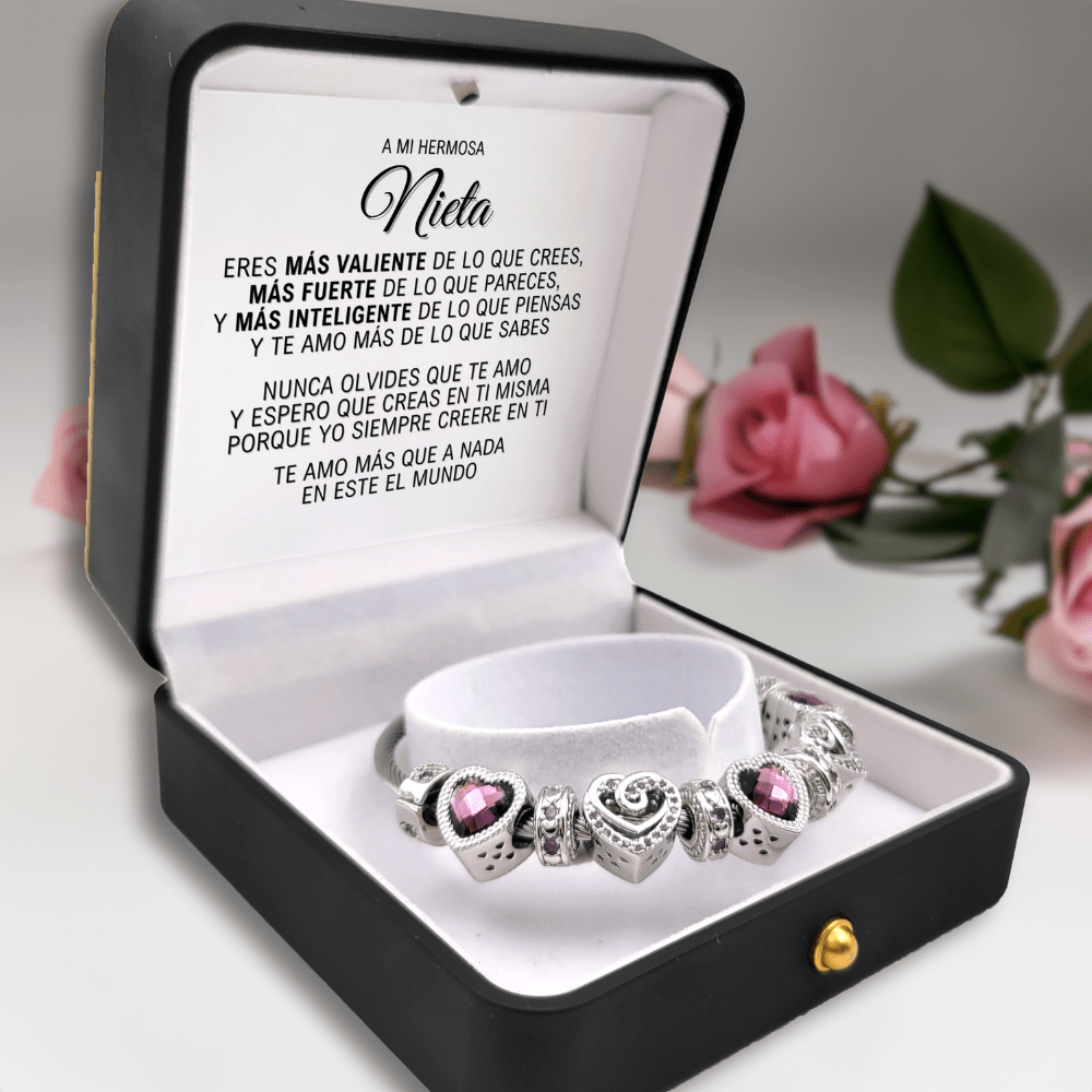 Para Mi Hermosa Nieta - Te Amo Mucho - Pulsera