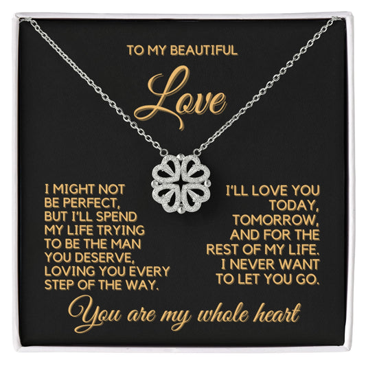 To My Love - Magnetic Hearts Necklace
