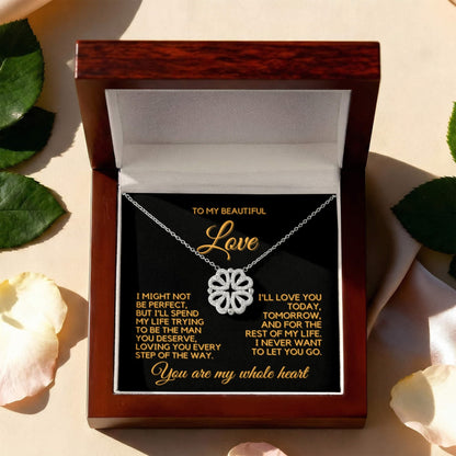 To My Love - Magnetic Hearts Necklace