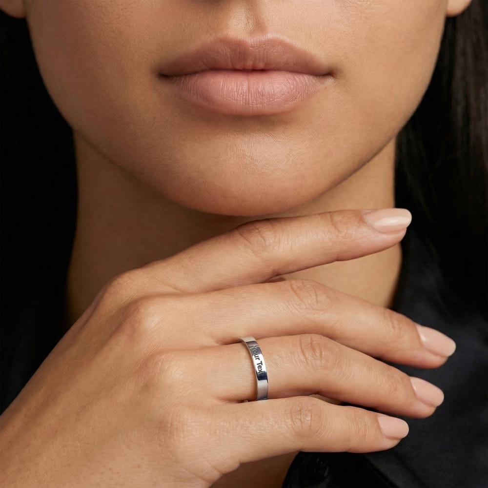 To My Love - Women's Personalized Ring