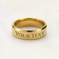 To My Man - Men's Personalized Ring