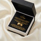 To My Man - Men's Personalized Ring
