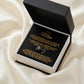 To My Man - Men's Personalized Ring