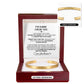 "I'm Sorry" Personalized Bracelet for Her – A Meaningful Apology Gift