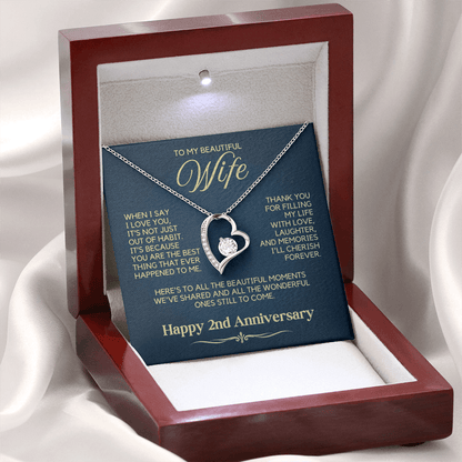 2nd Anniversary Necklace