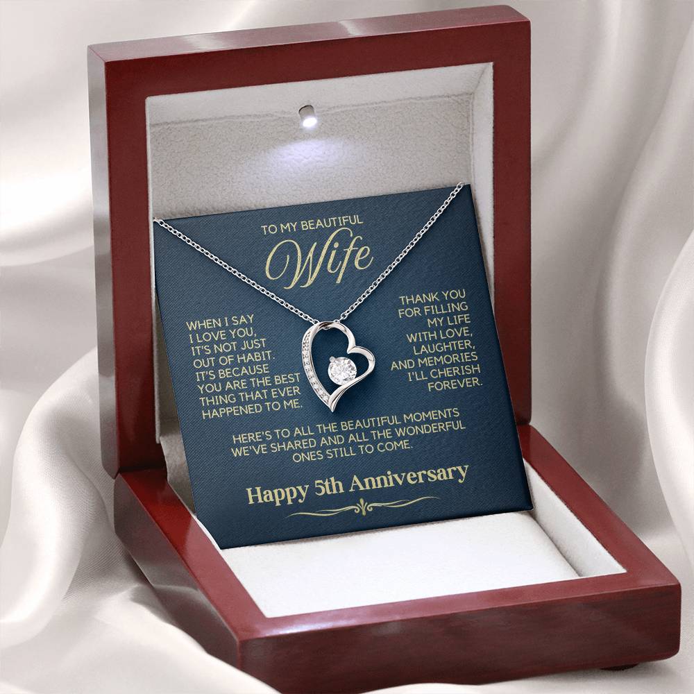 5th Anniversary Necklace