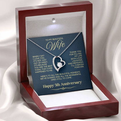 5th Anniversary Necklace